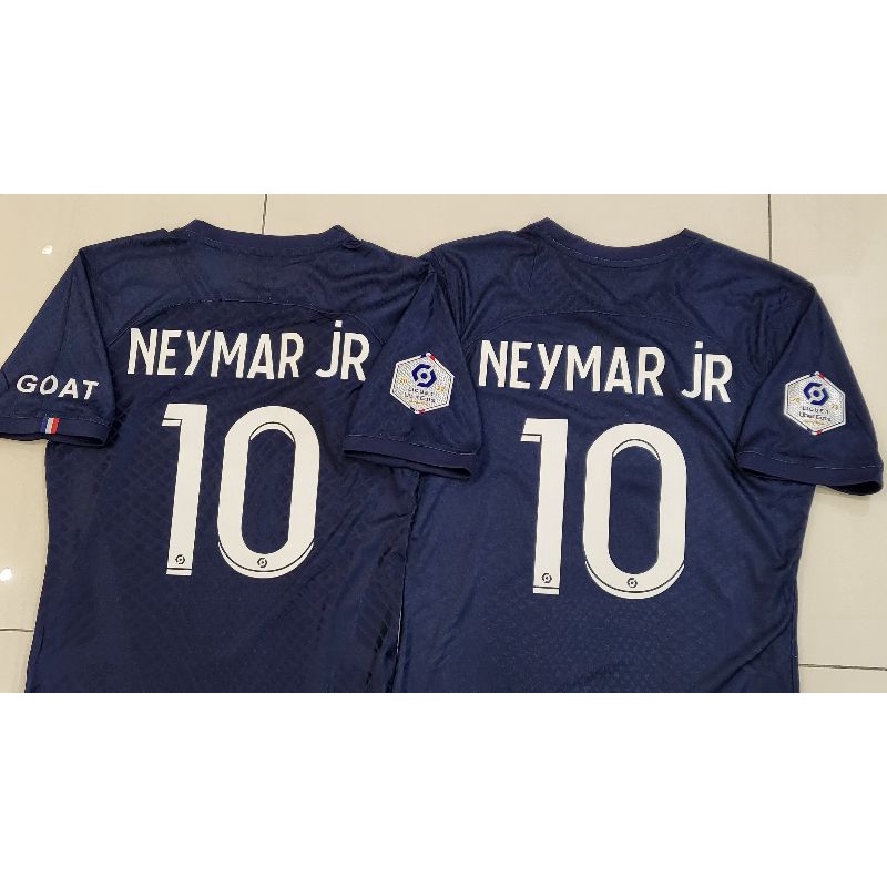 Création Maillot Equipe Foot Bresil (NEYMAR JR #10) 2022/2023 Exterieur