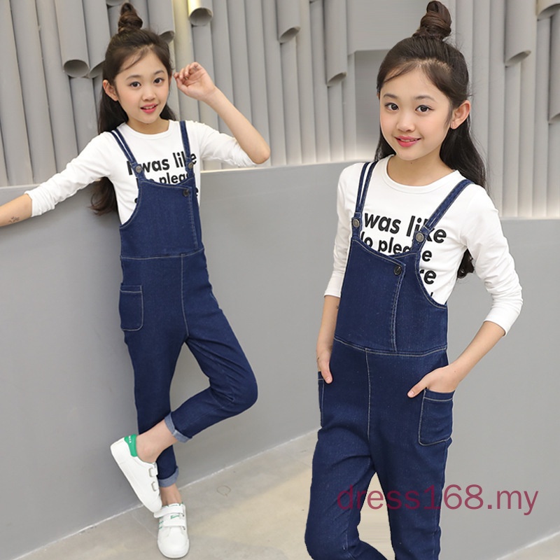 Jean cheap jumpsuit kids