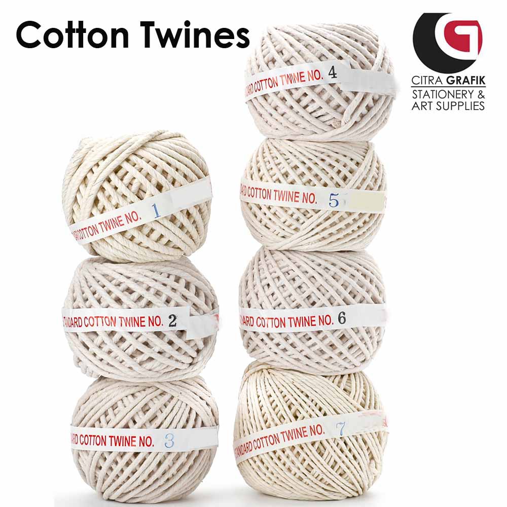 Red & White No.6 Cotton Craft Twine