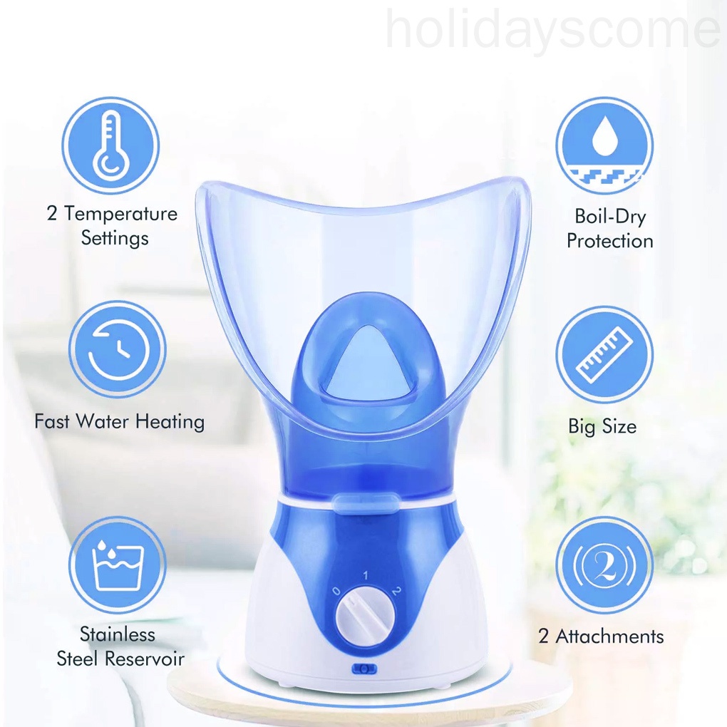 Nasal Humidifier Portable Nose Steam Inhaler Electric Facial Steamer