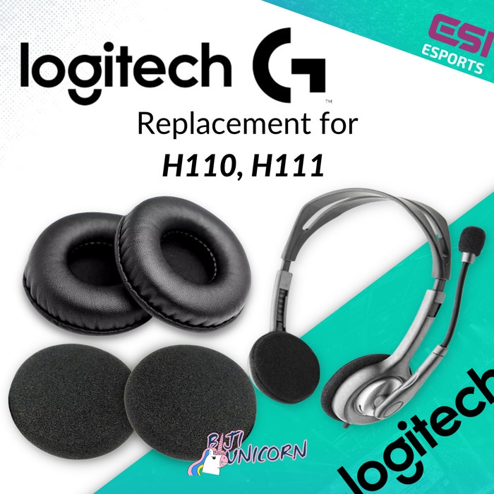 Earcup Earpad Ear Cushion Logitech H110 H111 Foam Premium Edition