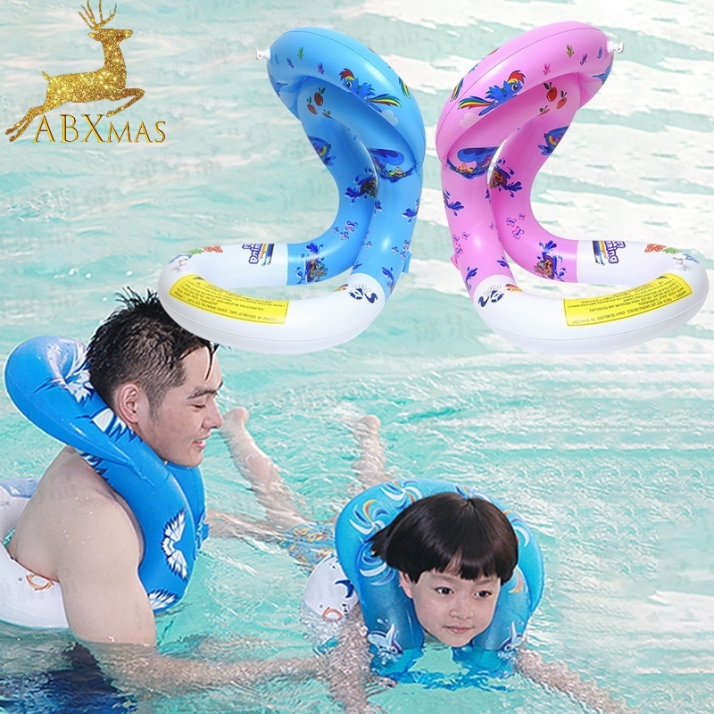 Children'S Inflatable Jacket Floating Ring/ Kids Safety Life Vest ...