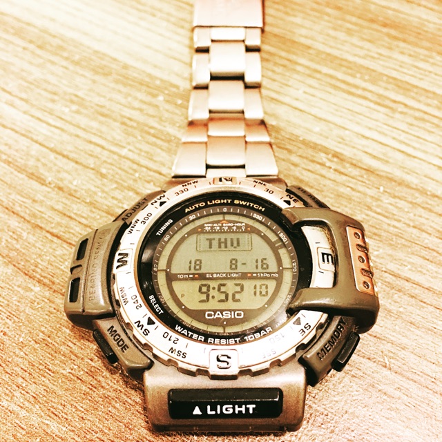 CASIO PRO TREK PRT-40 【国際ブランド】 - 時計