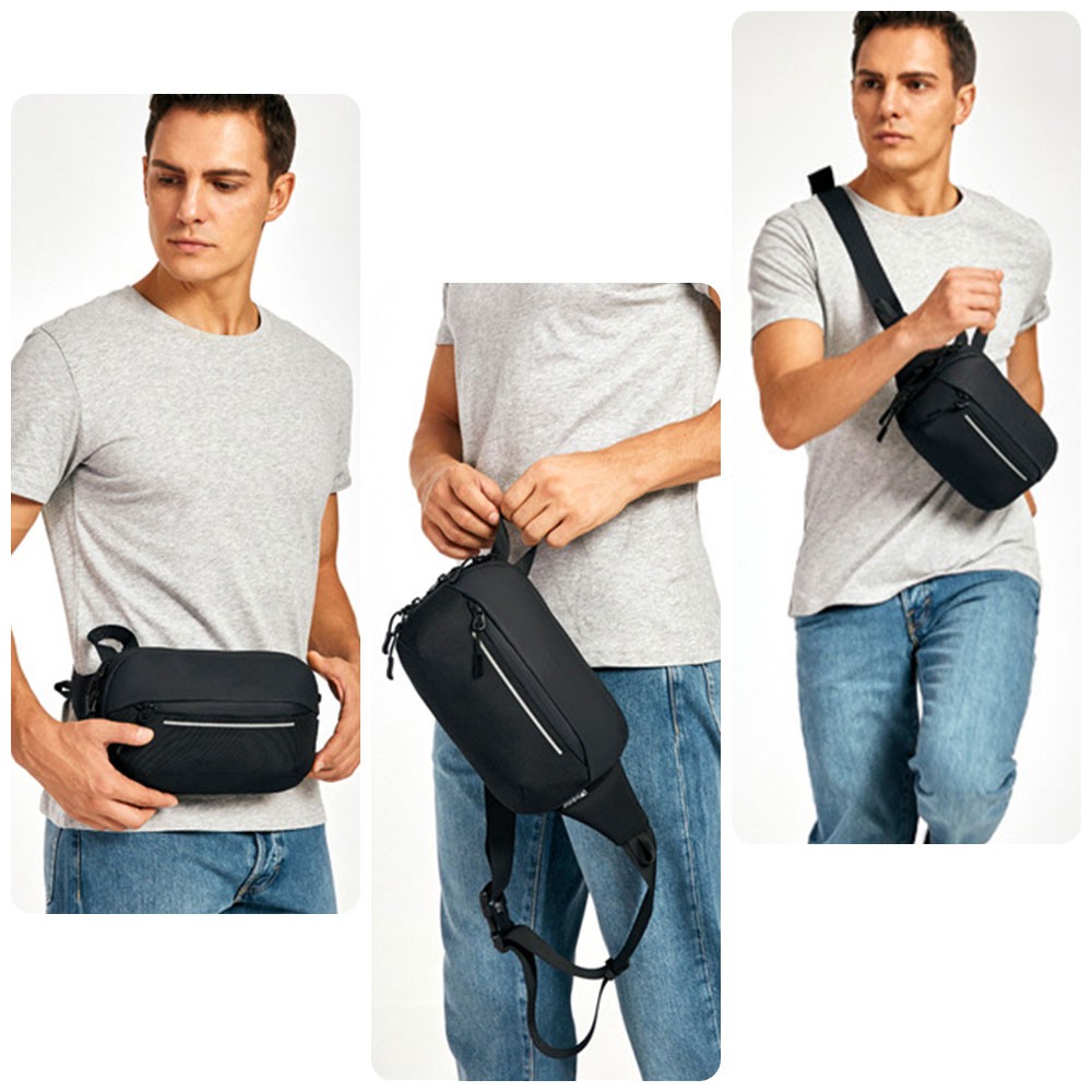 Beg Rider Penghantar Makanan Kalis Air Men Waist Bag Premium Waterproof ...