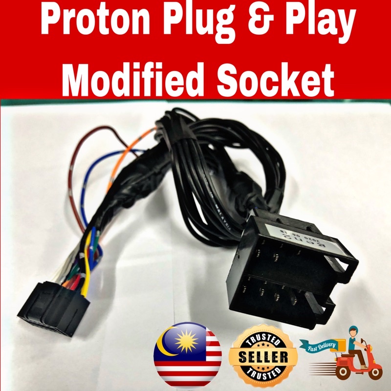 Proton Plug & Play Modified Socket (Ready Stock) | Shopee Malaysia