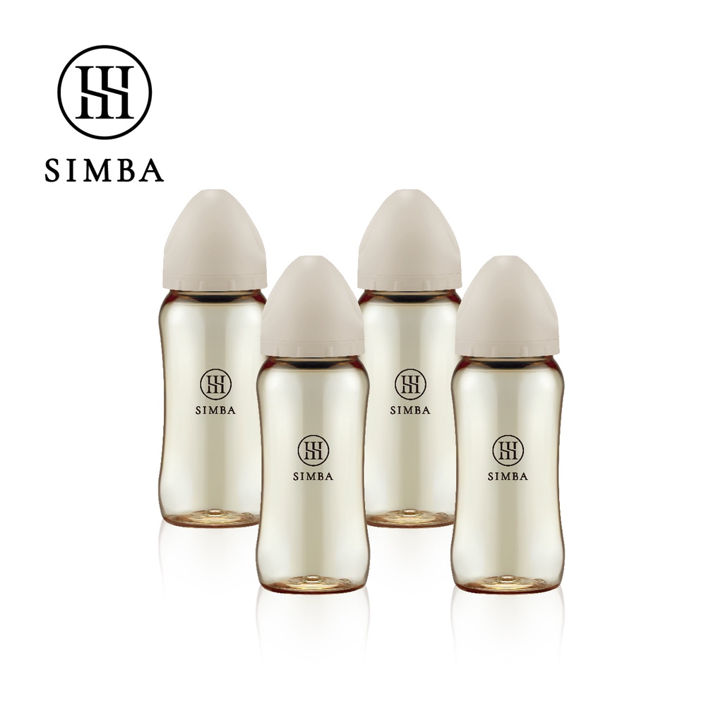 Simba Yunmi Platinum PPSU Wide Mouth Anti-Colic Baby Bottle 4pcs Set ...