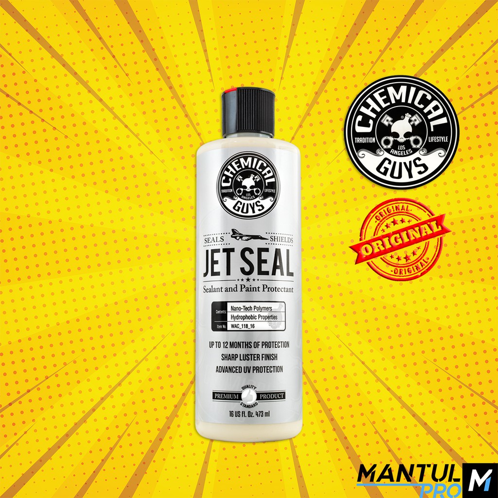 Chemical Guys JetSeal Paint Sealant & Paint Protectant, 16 oz Shopee