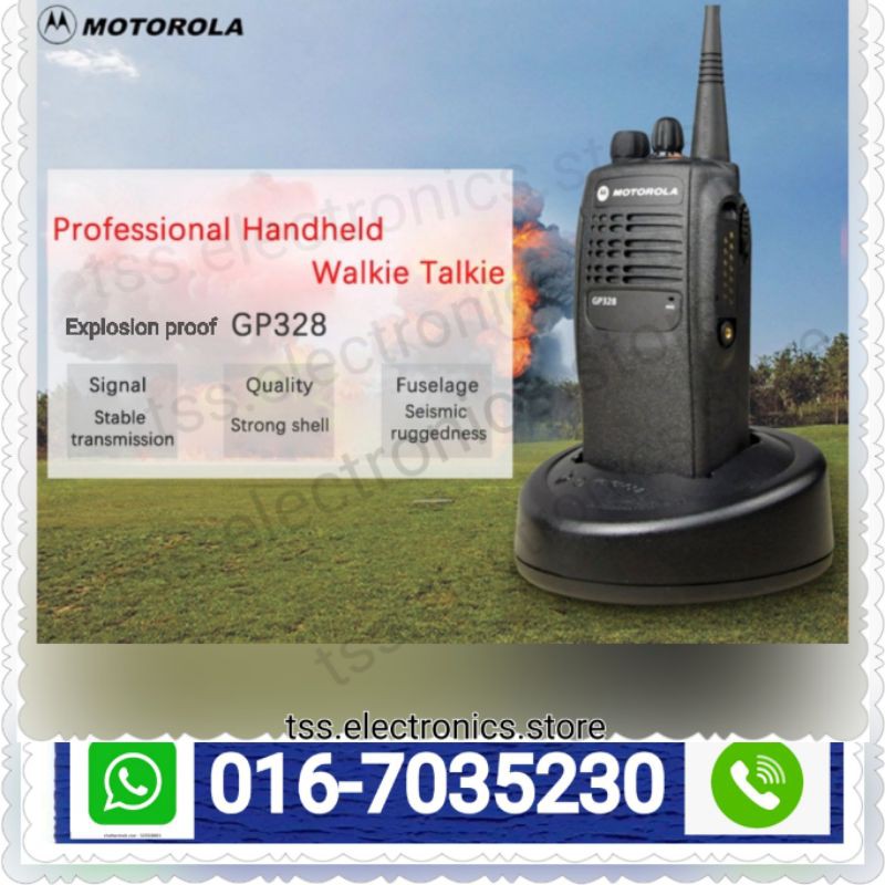 Motorola GP328 / GP328 IS Walkie Talkie