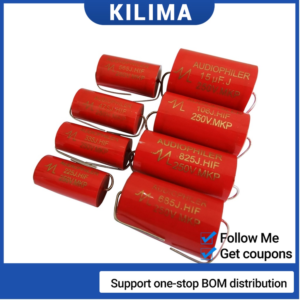 Condensatore Audio Crossover MKP HIFI Di Alta Qualità 4 7uf - Foto 3