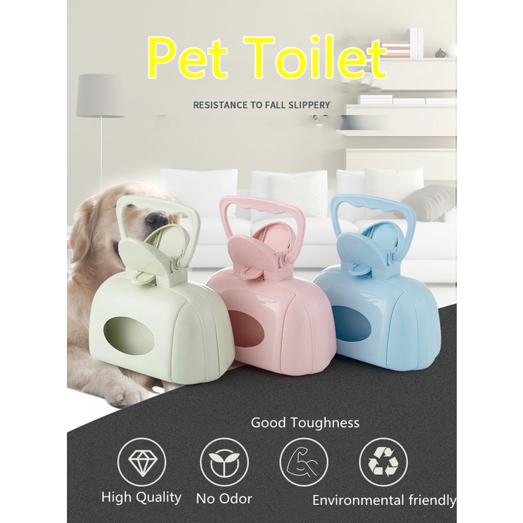 Pet toilet dog shovel poop pick up poop bag poo dog poop clean up