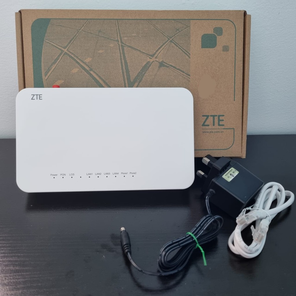 ***USED*** UONU ZTE GPON ONT ZXHN F620 FOR UNIFI MODEM Shopee Malaysia