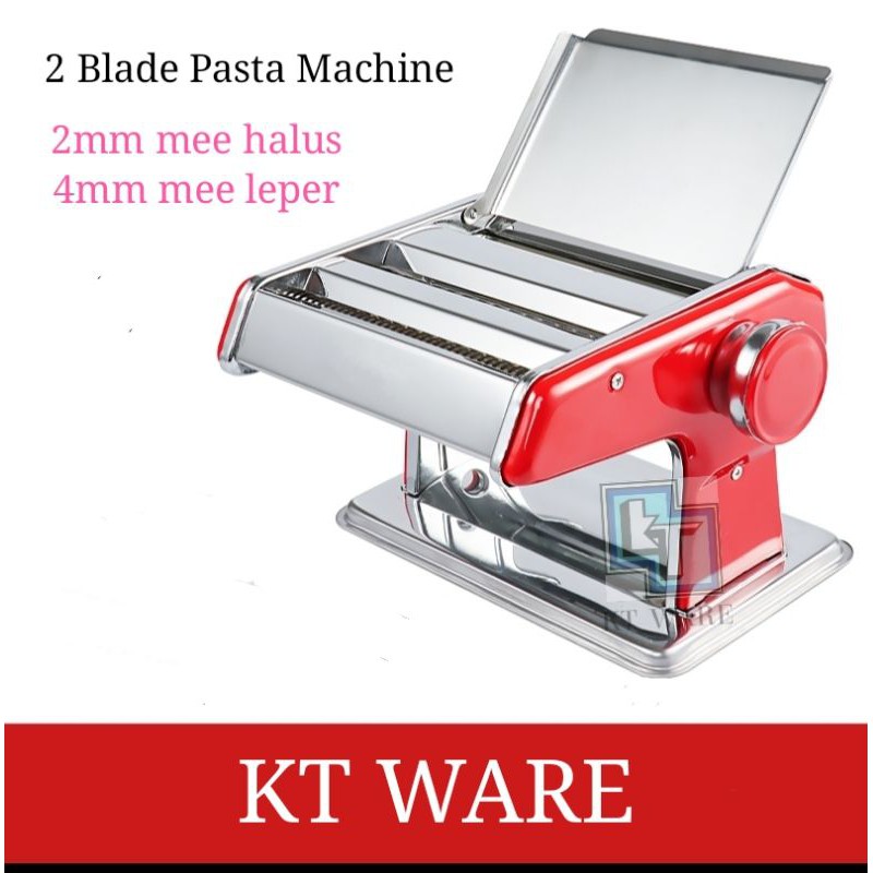 KT WARE Stainless Steel Pasta Making Machine dough Manual Noodle Maker