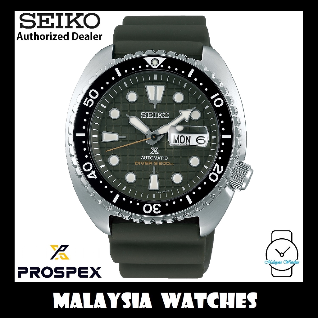 Seiko prospex turtle on sale green