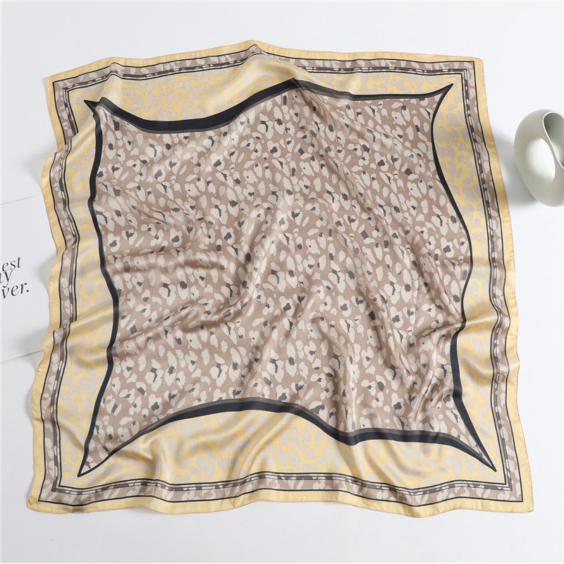Aibins Imitation Silk Scarf A1-13# 90CM(35.4x35.4inch) Square Shawl ...
