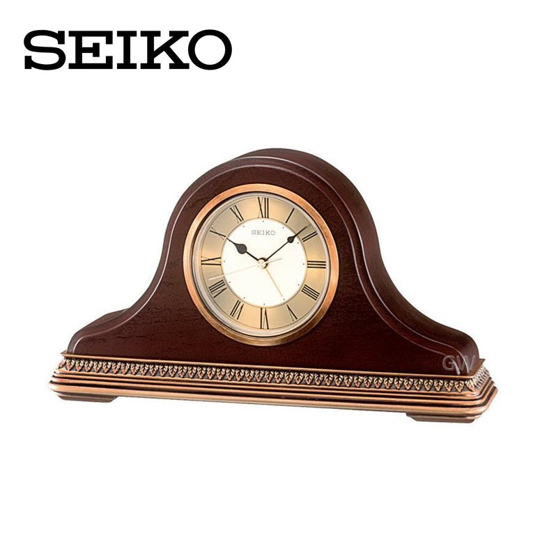 SEIKO Seiko木製ナポレオンマントルピース時計 qxe017b 【公式通販】