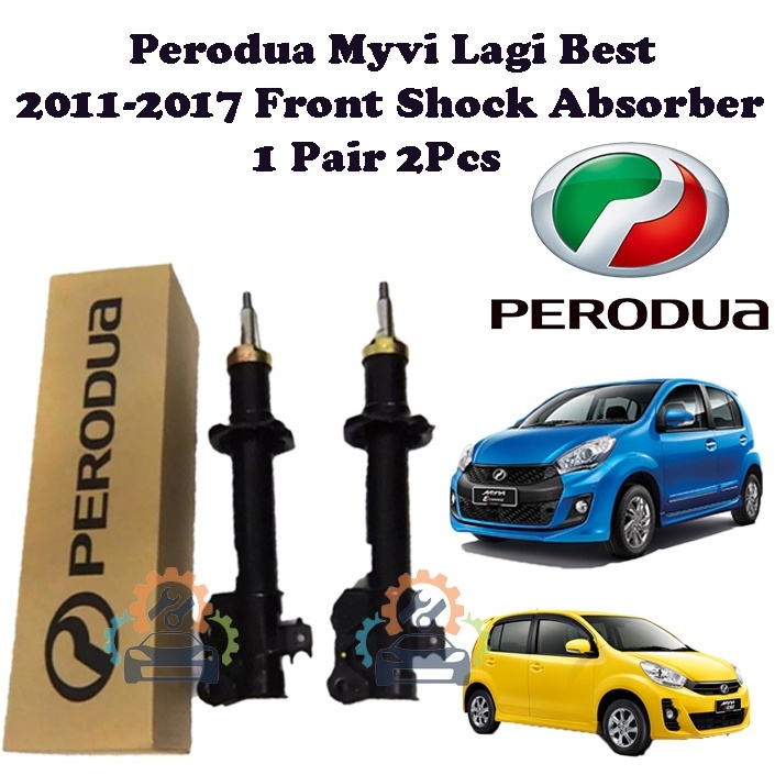 Original Perodua Myvi Lagi Best Front Shock Absorber Pair