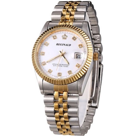 REGINALD Watch Reginald Women Watch SG White Stone Shopee Malaysia