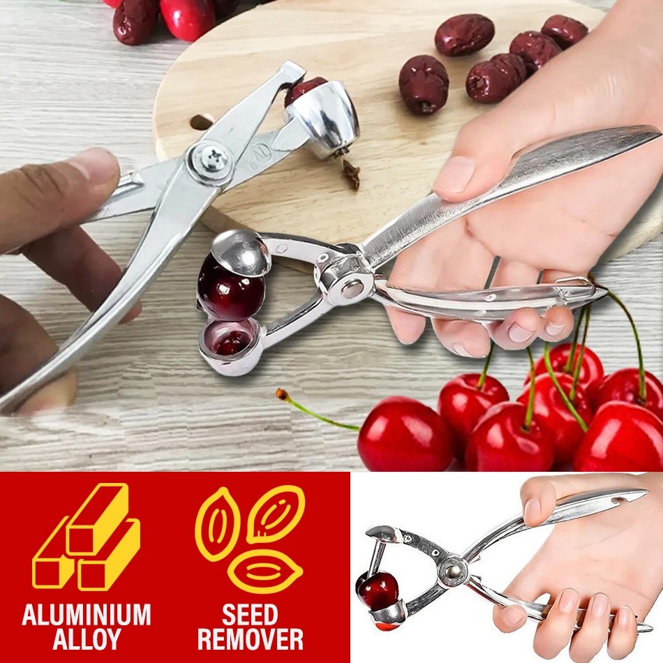 Arjoie Handheld Olive & Cherry Pitter Seed Remover Shopee Malaysia