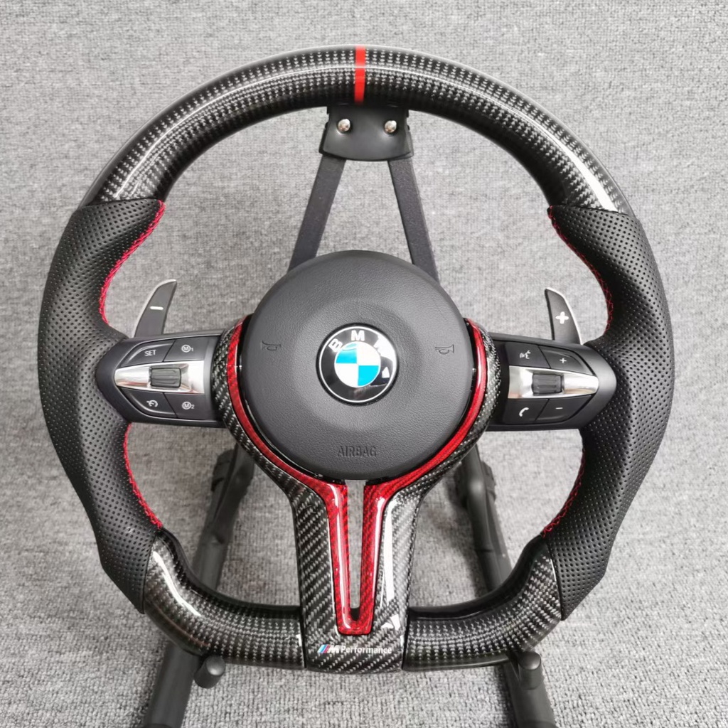 BMW F10 F30 M SPORT STEERING LED CARBON FIBER F 1 2 3 4 5 6 7 X SERIES