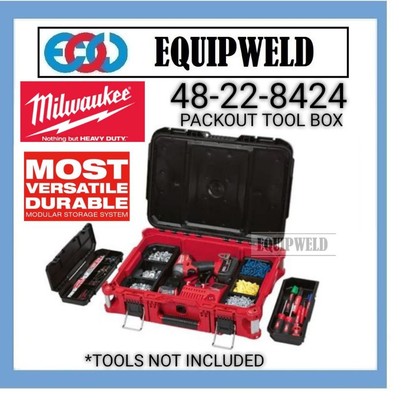 Milwaukee 48 22 8424 Packout Tool Box Most Versatile Durable Modular