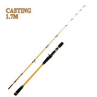 NYA】1.55M/1.7M【30-200g/30lb】 Carbon Fiber Solid Fishing Rod Sea Jig Rods  Saltwater/freshwater Fishing Rod Spinning/Casting Rod Slow Jigging Rod