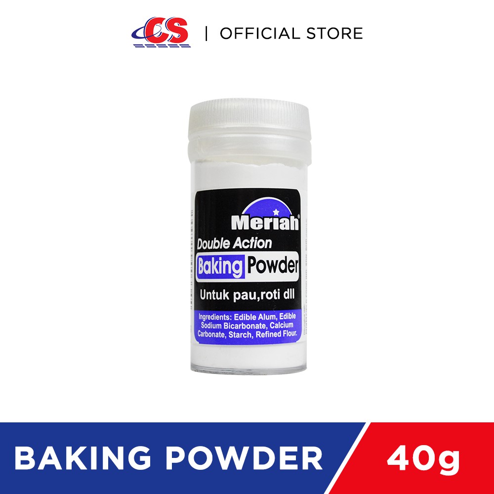 MERIAH Double Action Baking Powder 40g | Shopee Malaysia