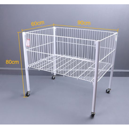 Supermarket Promotion Basket Offer Bin Trolley Mesh Offer Bin Mesh ...