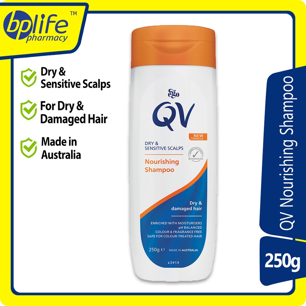 Ego QV Nourishing Shampoo 250g (Exp 10/24) Shopee Malaysia