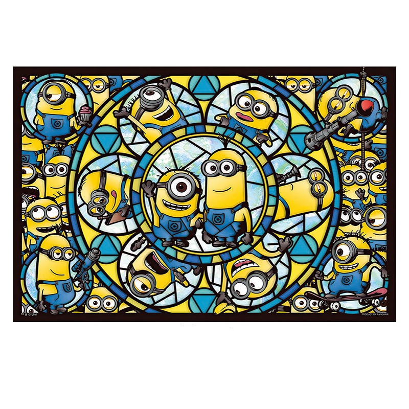 📣Ready Stock Minions 🧩puzzles jigsaw puzzle 1000 pcs puzzle for kids puzzle adult🧩01