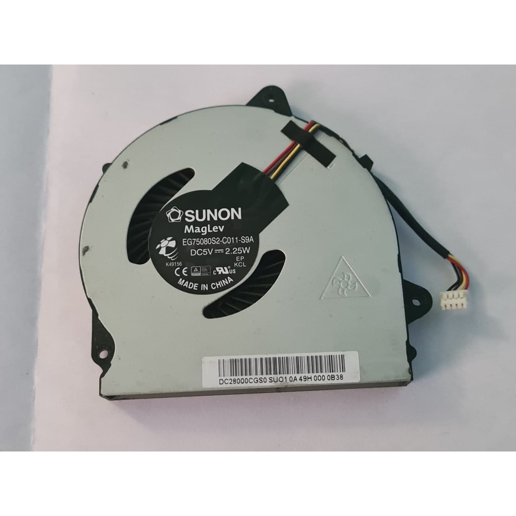 Fan cool For SUNON MagLev EG75080S2-C011-S9A DC5V 2.25W C010 Laptop fan ...