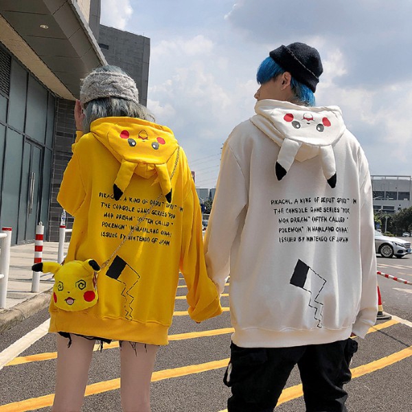 Anime couple hoodies sale