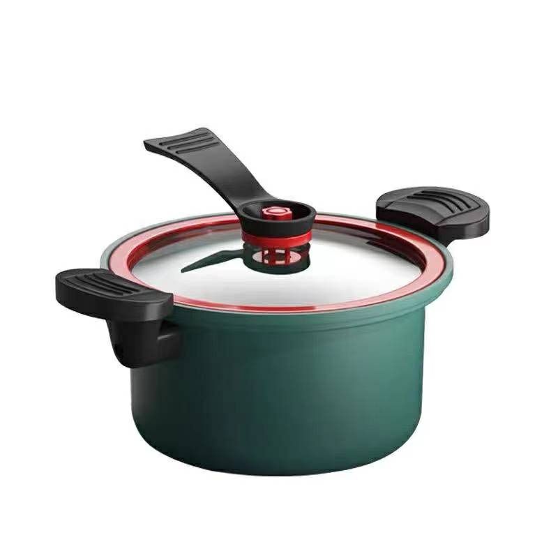 Micro-pressure cooking pot large capacity non-stick stew pot household ...