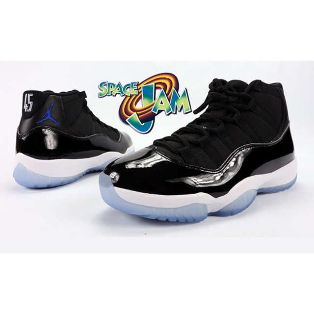 Air Jordan 11 Retro BG Space Jam 2016 Shopee Malaysia