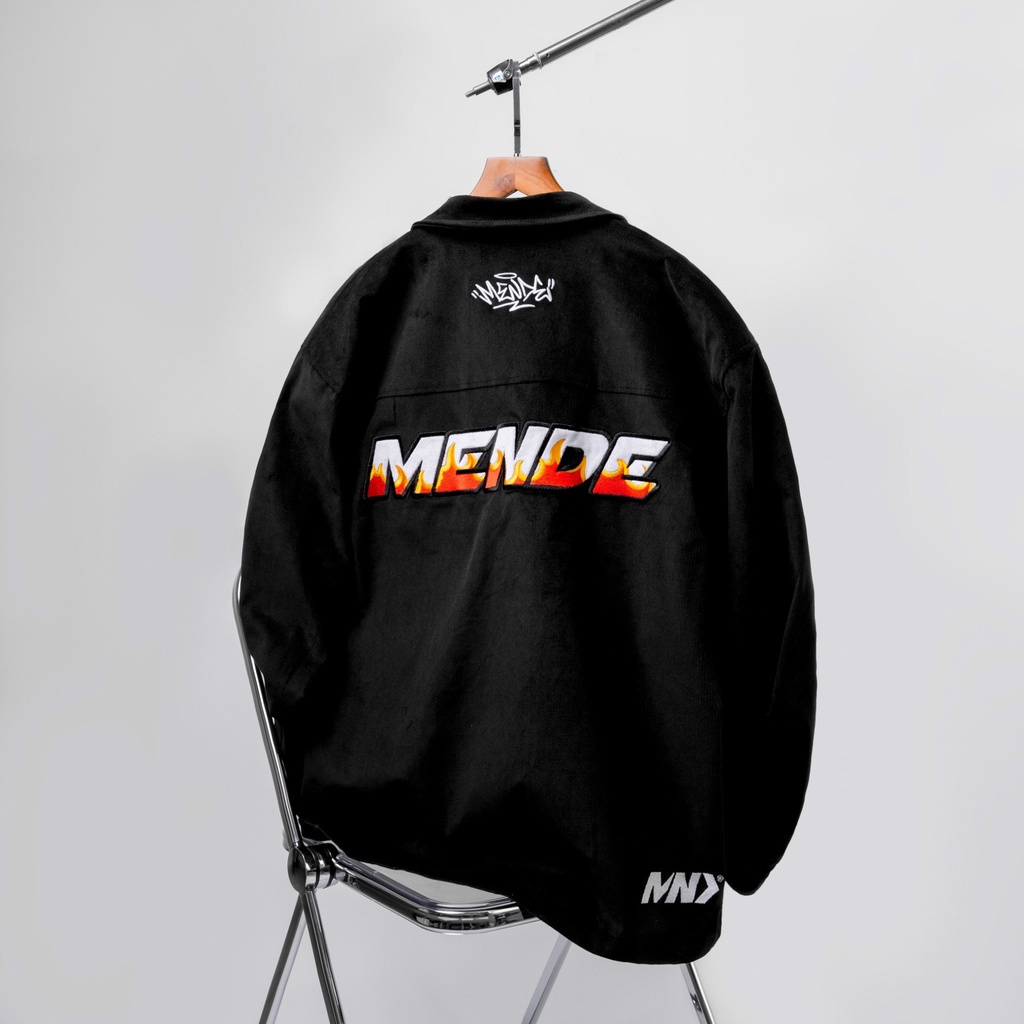Mende - Fire Jacket - Jacket Minimalistic velvet | Shopee Malaysia