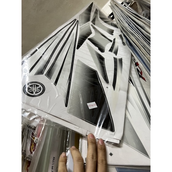 YANAHA RXZ STICKER HITAM SKALA | Shopee Malaysia