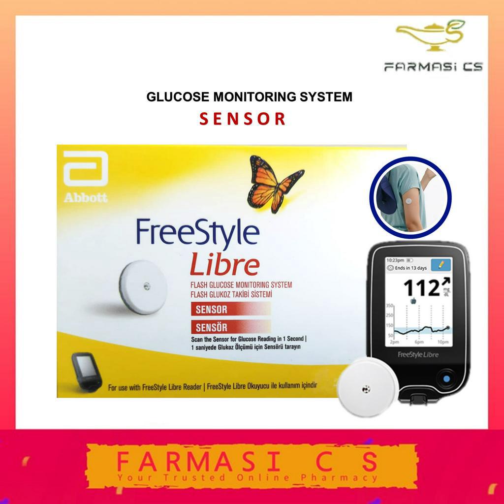 Freestyle Libre Blood Glucose Monitoring System Sensor EXP08/2025