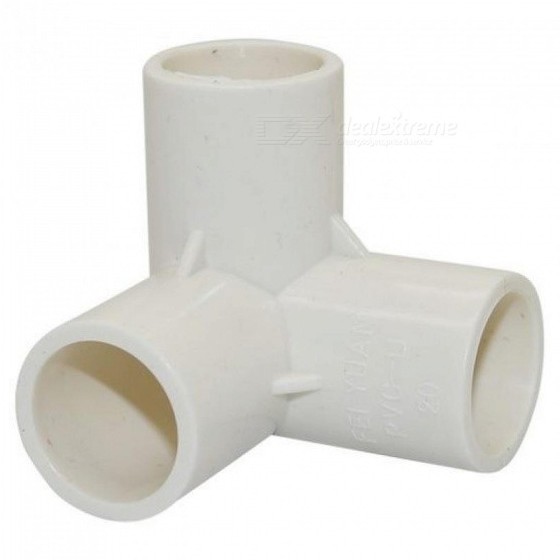 【READY STOCK M'SIA】DIY 3 WAYS 20MM FURNITURE GRADE PVC FITTING ...