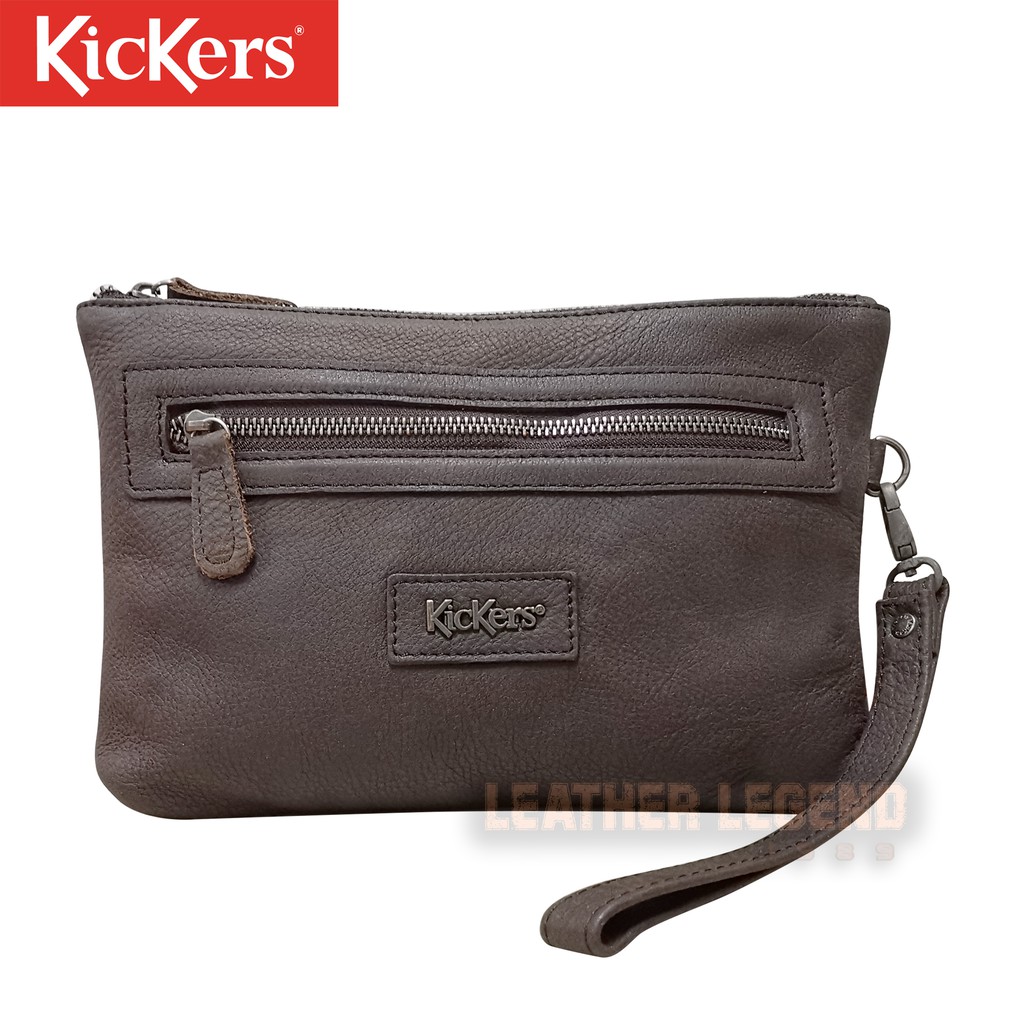 Kickers Genuine Leather Clutch Hand Bag KIC0043 Shopee Malaysia