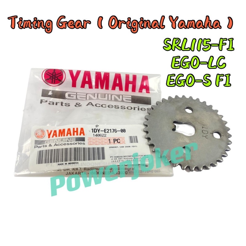 SRL 115 Fi / EGO LC / EGO SFi (Original Yamaha) Timing Gear/Cam Shaft