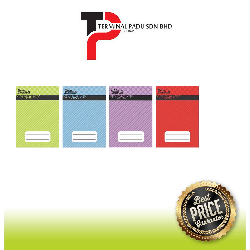 Hard Cover Book/ Buku Log/ Hard Cover Exercise Book/ Log Book/ Buku