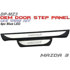 thumbnail interactive-video image 1 of Genuine Mazda Stainless Steel Door Sill Trim Plates – 2014-2016 Mazda 3 0000-8T-L31A 1 of 3