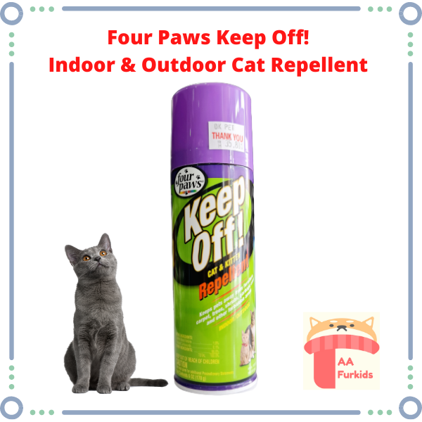 Four Paws Keep Off (Indoor & Outdoor Repellent for Cats & Kittens) (6oz