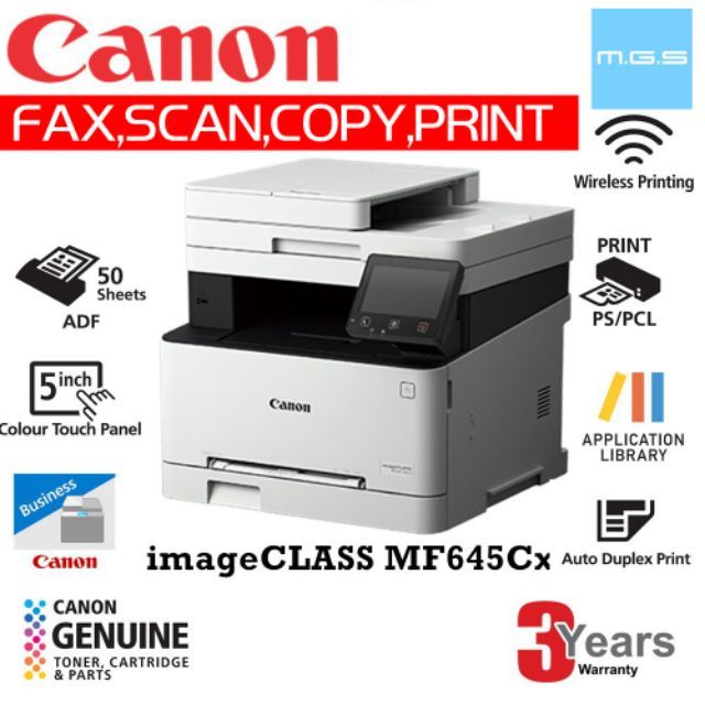 Canon mf633cdw deals