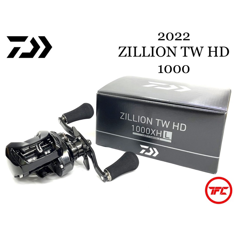 ☆ほぼ無傷！ダイワ 22ジリオン TW HD 1000XHL 左ハンドル 2025年2月まで保証書付きベイトリール(ダイワ)｜売買されたオークション情報、Yahoo!オークション(旧ヤフオク!) の商品情報をアーカイブ公開 - オークファン（aucfan.com） Daiwa ZILLION TW HD 1000HL 左ハンドル