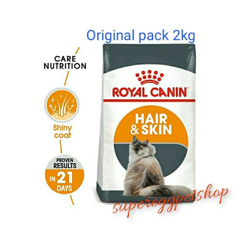 Royal Canin Hair & Skin 2kg (Original pack) Shopee Malaysia