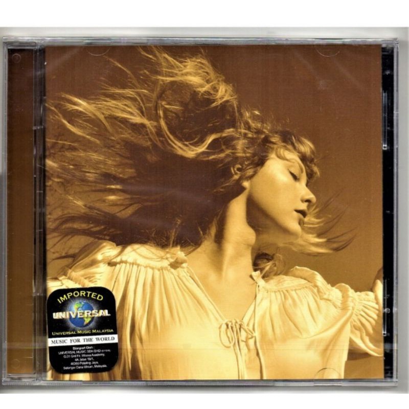 TAYLOR SWIFT FEARLESS TAYLOR'S VERSION - 2021 EDITION ( IMPORT ) CD ...