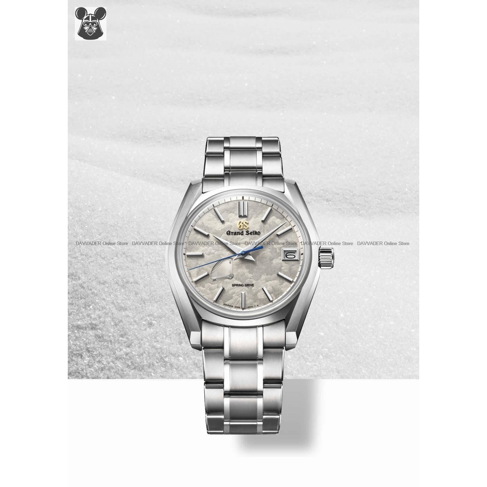 Grand Seiko SBGA415G SBGA415 Men Watch Elegance 24 Sekki Taisetsu Spring Drive 40mm Titanium Winter Snow Grey Original