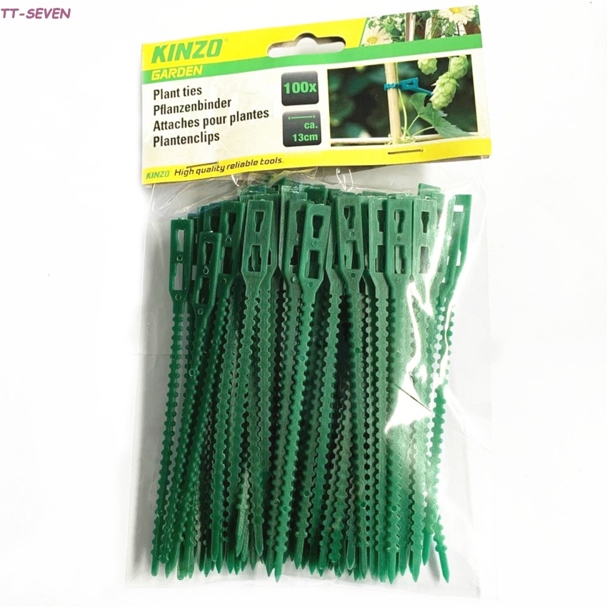100pcs Reusable 13cm Plastic Plant Support Clips clamps For Plants