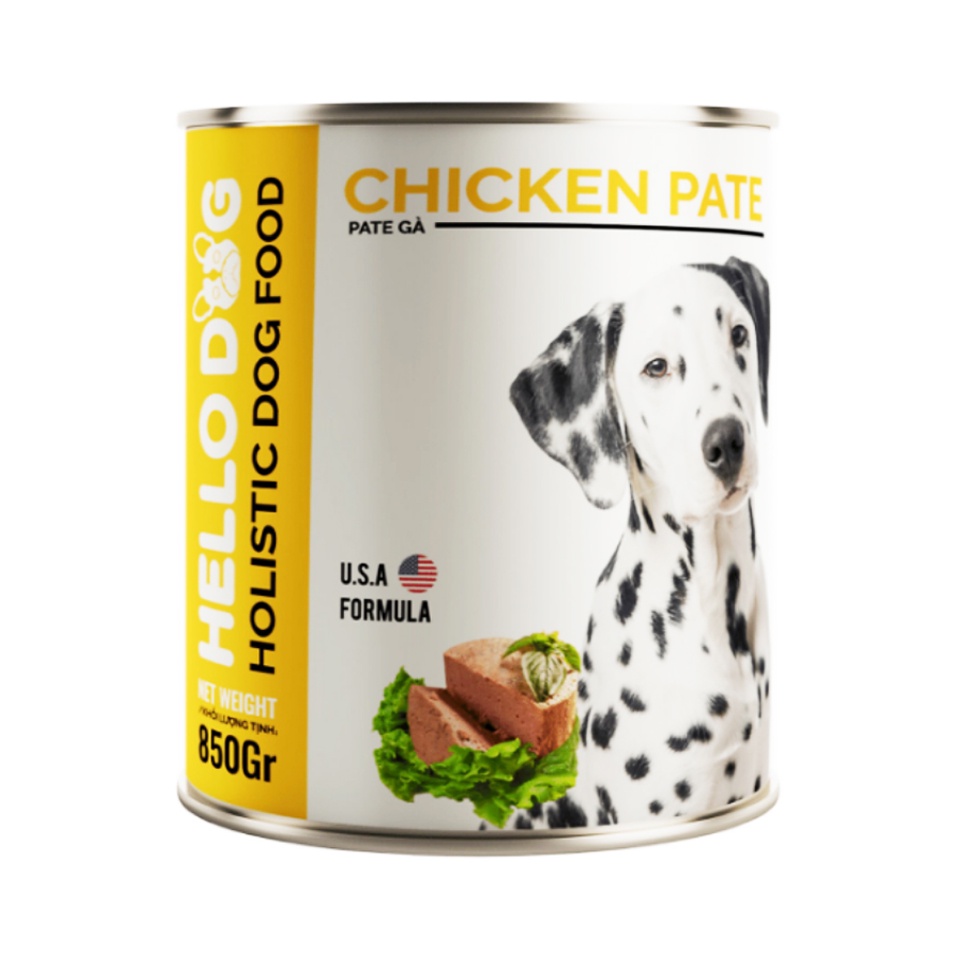 Pate For Dogs Hello Dogs Chicken 850g Shopee Malaysia