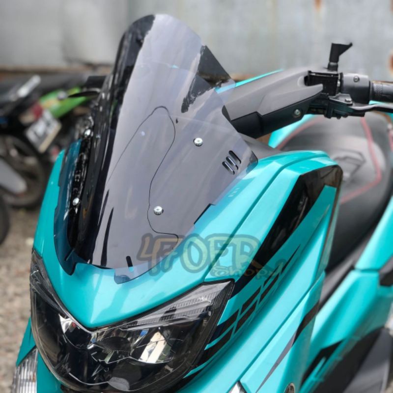 WINDSHIELD NMAX OLD MINI CYBROGTDR. OLD NMAX SPORTY VISOR CYBROG V4 ...